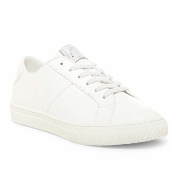 Marc Jacobs Low Top White Leather Sneakers 38 - Picture 1 of 7